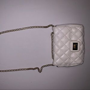 White cross body small bag